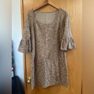 Diane Von Furstenberg tweed dress. Size 6.